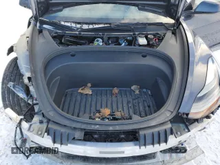 2023 Tesla Model 3 with VIN 5YJ3E1EA7PF496089, listed as a Copart auction lot 87101254 with 42,830 mi miles and Salvage Title. Bid and sale history available at DreamBid. Image 11.