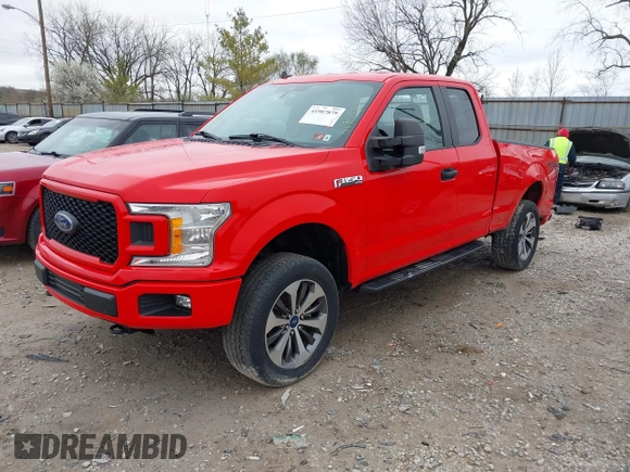 2020 Ford F-150 XL with VIN 1FTFX1E55LFC65210, listed as a IAAI auction lot 41907879 with 50,355 mi miles. Bid and sale history available at carsss.com. Image 17.