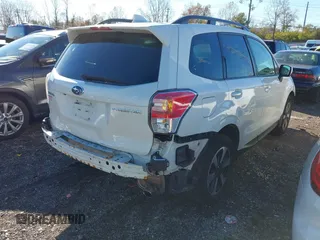 2018 Subaru Forester Premium with VIN JF2SJAGC7JH494972, listed as a IAAI auction lot 40811840 with 65,239 mi miles and . Bid and sale history available at DreamBid. Image 4.