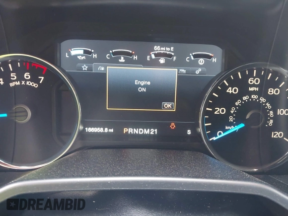 2015 Ford F-150 XLT with VIN 1FTEW1EF4FFD01545, listed as a IAAI auction lot 42355249 with 166,958 mi miles and . Bid and sale history available at DreamBid. Image 7.