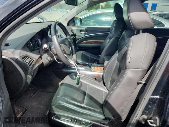 2019 Acura MDX Technology with VIN 5J8YD3H57KL012402, listed as a Copart auction lot 62819745 with 121,979 mi miles and Salvage title. Bid and sale history available at DreamBid. Image 7.