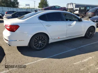 2014 Kia Cadenza Premium with VIN KNALN4D73E5137714, listed as a Copart auction lot 76105524 with 94,967 mi miles and Clean Title. Bid and sale history available at carsss.com. Image 3.