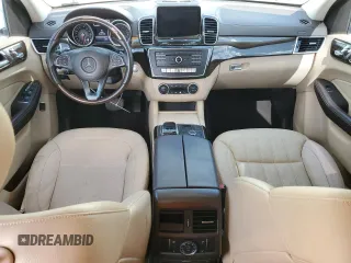 2017 Mercedes-Benz GLS 450 with VIN 4JGDF6EE4HA796194, listed as a Copart auction lot 57115154 with 92,454 mi miles and Salvage Title. Bid and sale history available at DreamBid. Image 8.