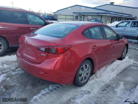2014 Mazda Mazda3 i Sport with VIN JM1BM1U72E1181839, listed as a Copart auction lot 45941375 with 52,035 mi miles and Salvage Title. Bid and sale history available at carsss.com. Image 3.