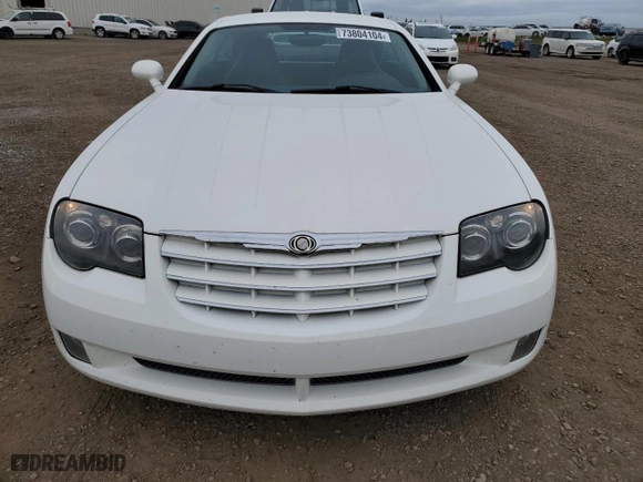 2005 Chrysler Crossfire Limited with VIN 1C3AN69L35X039190, listed as a Copart auction lot 73804104 with 145860 miles and Salvage Title. Bid and sale history available at carsss.com. Image 5.