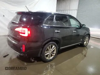 2015 Kia Sorento SX Limited with VIN 5XYKWDA77FG624536, listed as a Copart auction lot 89383385 with 87,305 mi miles and Salvage Title. Bid and sale history available at carsss.com. Image 3.