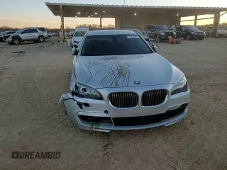 2012 BMW 7 Series 740Li with VIN WBAKB4C50CC576043, listed as a Copart auction lot 42060065 with 142,017 mi miles and Salvage Title. Bid and sale history available at carsss.com. Image 13.