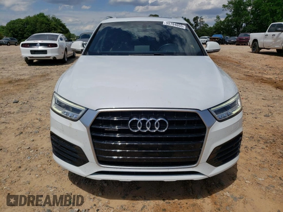 2018 Audi Q3 Premium Plus z VIN WA1JCCFS4JR014867, wystawiony jako Copart lot #55764055 z przebiegiem 103 713 mil mil oraz Czysty tytuł • Clean title. Historia ofert i sprzedaży dostępna na DreamBid. Obrazek 5.