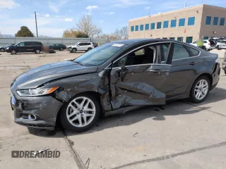 2015 Ford Fusion SE with VIN 3FA6P0HD7FR257555, listed as a Copart auction lot 52453815 with 52,609 mi miles and Salvage Title. Bid and sale history available at DreamBid. Image 1.