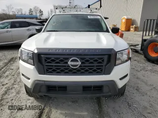 2024 Nissan Frontier S with VIN 1N6ED1CM7RN639682, listed as a Copart auction lot 45129225 with 9,151 mi miles and Salvage Title. Bid and sale history available at carsss.com. Image 5.