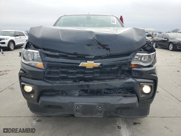 2022 Chevrolet Colorado 2WD LT with VIN 1GCGSCEN3N1320848, listed as a Copart auction lot 89385215 with 35,933 mi miles and Clean Title. Bid and sale history available at carsss.com. Image 5.