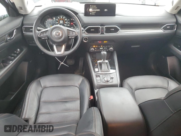 2021 Mazda CX-5 Grand Touring with VIN JM3KFBDM3M1423520, listed as a Copart auction lot 49423225 with 38,918 mi miles and Salvage Title. Bid and sale history available at carsss.com. Image 8.