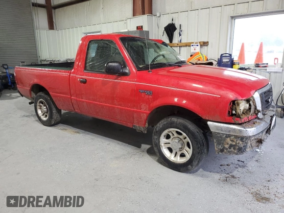 2004 Ford Ranger XL with VIN 1FTYR10D44PA94527, listed as a Copart auction lot 56558655 with 242,941 mi miles and Salvage title. Bid and sale history available at DreamBid. Image 4.