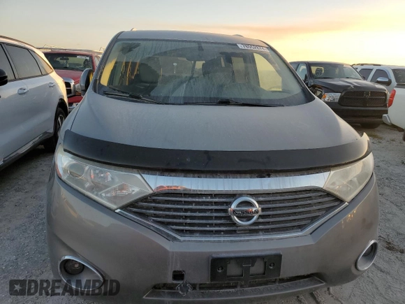 2012 Nissan Quest LE z VIN JN8AE2KP2C9041598, wystawiony jako Copart lot #58874165 z przebiegiem 99 735 mil mil oraz Nie do naprawy • Non repairable. Historia ofert i sprzedaży dostępna na DreamBid. Obrazek 5.
