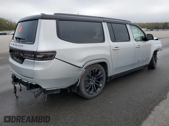 2024 Jeep Grand Wagoneer Series II with VIN 1C4SJSFP3RS150188, listed as a Copart auction lot 55256235 with 3,371 mi miles and Non repairable. Bid and sale history available at DreamBid. Image 3.