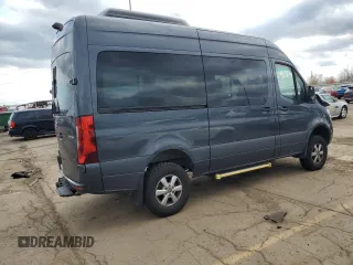2020 Mercedes-Benz Sprinter with VIN W1Z4EFVY8LP226794, listed as a Copart auction lot 76091804 with 49,169 mi miles and Clean Title. Bid and sale history available at DreamBid. Image 3.