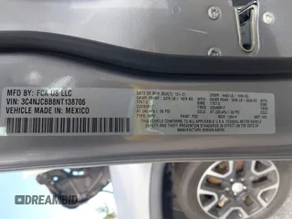 2022 Jeep Compass Latitude with VIN 3C4NJCBB8NT138706, listed as a IAAI auction lot 42503422 with 52,131 mi miles and . Bid and sale history available at DreamBid. Image 9.