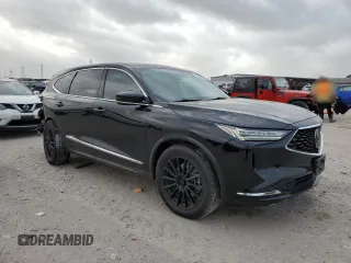 2022 Acura MDX w/Technology Package with VIN 5J8YE1H45NL005042, listed as a Copart auction lot 51951705 with 38,900 mi miles and Salvage Title. Bid and sale history available at carsss.com. Image 4.