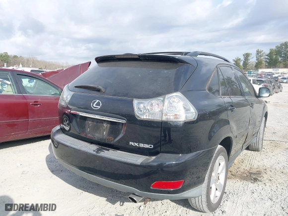 2005 Lexus RX 330 with VIN 2T2GA31U15C022189, listed as a IAAI auction lot 41726077 with 267,378 mi miles. Bid and sale history available at carsss.com. Image 4.
