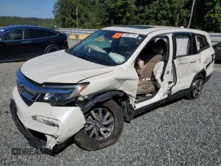 2019 Honda Pilot EX-L with VIN 5FNYF5H49KB004994, listed as a Copart auction lot 70001734 with Not provided miles and Salvage title. Bid and sale history available at DreamBid. Image 1.