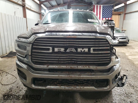 2019 Ram 2500 Laramie with VIN 3C6UR5FL8KG669161, listed as a Copart auction lot 43453035 with 125,277 mi miles and Salvage Title. Bid and sale history available at carsss.com. Image 5.
