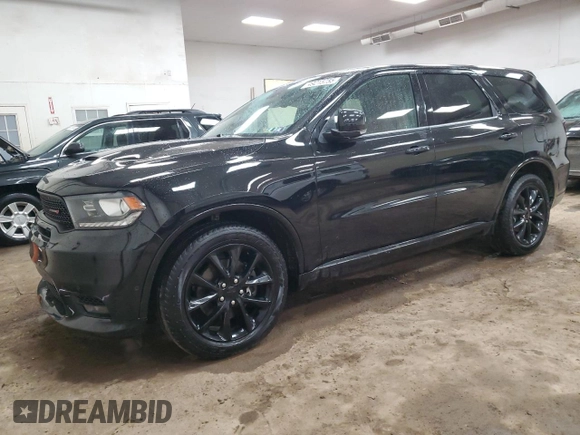 2018 Dodge Durango R/T with VIN 1C4SDJCT8JC434871, listed as a Copart auction lot 49215755 with 60,584 mi miles and Clean title. Bid and sale history available at DreamBid. Image 1.