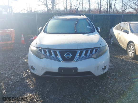 2010 Nissan Murano SL with VIN JN8AZ1MW6AW108446, listed as a IAAI auction lot 41368398 with 999,999 mi miles. Bid and sale history available at carsss.com. Image 6.