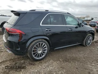2023 Mercedes-Benz GLE 450 with VIN 4JGFB5KB8PA951630, listed as a Copart auction lot 44431765 with 36,810 mi miles and Salvage title. Bid and sale history available at DreamBid. Image 3.