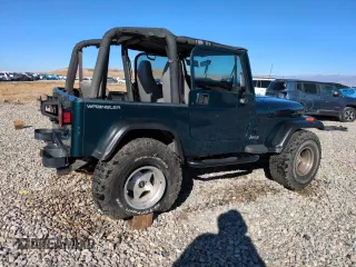 1995 Jeep Wrangler S with VIN 1J4FY19PXSP252139, listed as a Copart auction lot 79447894 with 93,263 mi miles and Salvage Title. Bid and sale history available at carsss.com. Image 3.