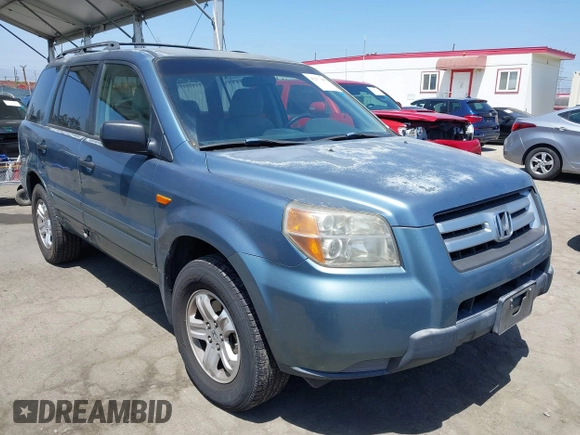 2007 Honda Pilot LX z VIN 5FNYF28147B022881, wystawiony jako IAAI lot #42277475 z przebiegiem 108 159 mil mil oraz . Historia ofert i sprzedaży dostępna na DreamBid. Obrazek 1.
