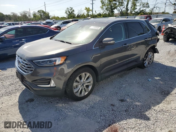 2020 Ford Edge Titanium with VIN 2FMPK4K92LBB00854, listed as a Copart auction lot 54540835 with 29,779 mi miles and Salvage Title. Bid and sale history available at carsss.com. Image 1.