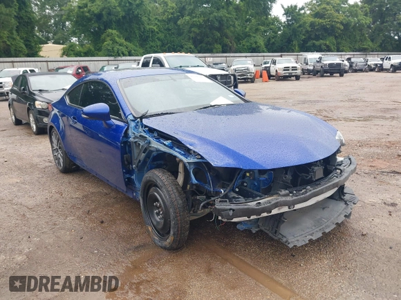 2017 Lexus RC 350 with VIN JTHSE5BC2H5007513, listed as a IAAI auction lot 42380465 with 60,665 mi miles and . Bid and sale history available at DreamBid. Image 1.