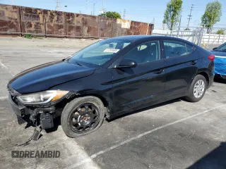 2017 Hyundai Elantra SE with VIN 5NPD74LF7HH090606, listed as a Copart auction lot 51250465 with 115,274 mi miles and Salvage Title. Bid and sale history available at DreamBid. Image 1.
