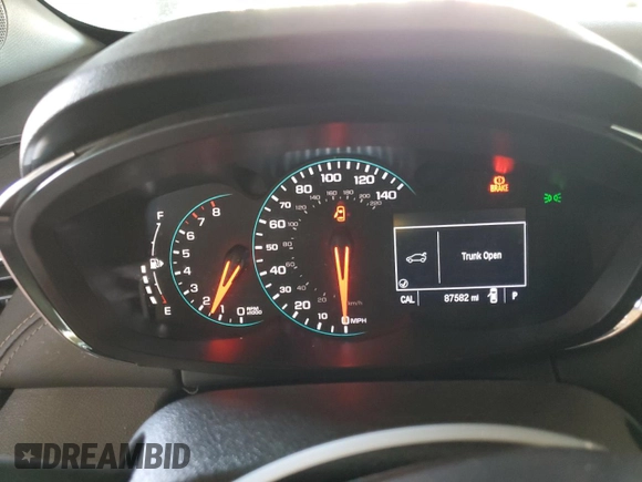 2020 Chevrolet Trax LT with VIN 3GNCJLSBXLL283371, listed as a Copart auction lot 53510385 with 87,582 mi miles and Salvage Title. Bid and sale history available at DreamBid. Image 9.