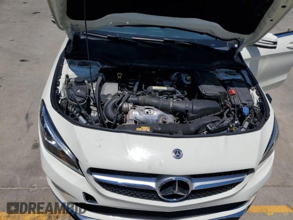 2018 Mercedes-Benz CLA with VIN WDDSJ4EBXJN572890, listed as a Copart auction lot 62683163 with 47,608 mi miles. Bid and sale history available at carsss.com. Image 11.