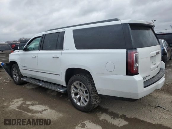 2017 GMC Yukon XL SLE with VIN 1GKS2FKC2HR215016, listed as a Copart auction lot 49651765 with 144,603 mi miles and Salvage Title. Bid and sale history available at carsss.com. Image 2.
