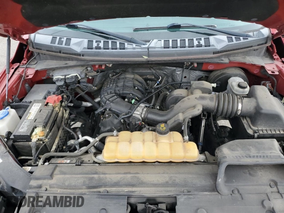 2017 Ford F-150 XL with VIN 1FTEX1C81HFC79573, listed as a Copart auction lot 62853545 with 234,740 mi miles and Salvage title. Bid and sale history available at DreamBid. Image 11.