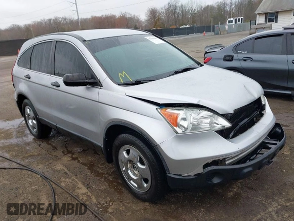2009 Honda CR-V LX with VIN 5J6RE48399L059231, listed as a IAAI auction lot 41769482 with 120,822 mi miles. Bid and sale history available at carsss.com. Image 1.