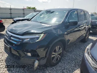 2016 Honda Pilot EX-L with VIN 5FNYF6H73GB095591, listed as a Copart auction lot 58649025 with 104,297 mi miles and Salvage title. Bid and sale history available at DreamBid. Image 1.