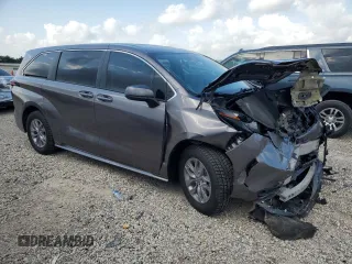 2022 Toyota Sienna LE с VIN 5TDKRKEC2NS093735, выставлен на аукционе Copart как лот 54750145 с пробегом 66 253 миль миль и Списание • Salvage title. История ставок и продаж доступна на DreamBid. Изображение 4.