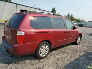2008 Kia Sedona LX with VIN KNDMB233586242613, listed as a Copart auction lot 69119124 with 163,322 mi miles and Clean Title. Bid and sale history available at carsss.com. Image 3.