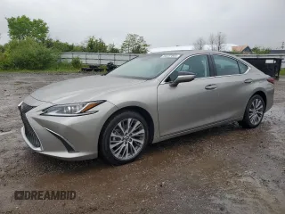 2021 Lexus ES 250 with VIN 58AD11D17MU006727, listed as a Copart auction lot 58337865 with 33,581 mi miles and Salvage title. Bid and sale history available at DreamBid. Image 1.