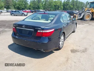 2008 Lexus LS 460 with VIN JTHBL46F385055817, listed as a IAAI auction lot 42668757 with 220,389 mi miles and . Bid and sale history available at DreamBid. Image 4.