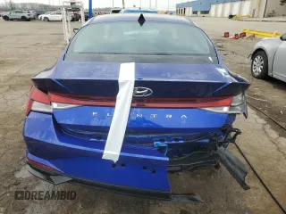 2023 Hyundai Elantra SE with VIN KMHLL4AG2PU455874, listed as a Copart auction lot 53378965 with 24,100 mi miles and Non Repairable. Bid and sale history available at DreamBid. Image 6.