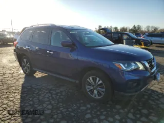 2017 Nissan Pathfinder SV with VIN 5N1DR2MM5HC632319, listed as a Copart auction lot 48549315 with 131,729 mi miles and Salvage Title. Bid and sale history available at carsss.com. Image 4.