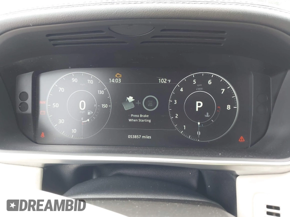 2017 Land Rover Range Rover HSE with VIN SALGS2FV0HA325883, listed as a IAAI auction lot 42644421 with 53,857 mi miles and . Bid and sale history available at DreamBid. Image 7.