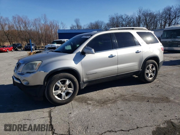 2008 GMC Acadia SLT1 with VIN 1GKEV23788J247093, listed as a Copart auction lot 87208694 with 232,611 mi miles and Salvage Title. Bid and sale history available at DreamBid. Image 1.
