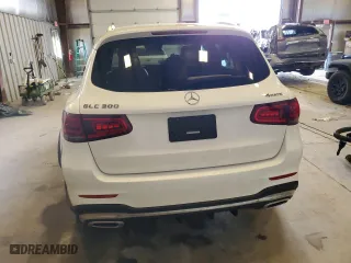 2021 Mercedes-Benz GLC with VIN W1N0G8EB5MV311395, listed as a Copart auction lot 51455575 with 25,270 mi miles and Salvage Title. Bid and sale history available at carsss.com. Image 6.