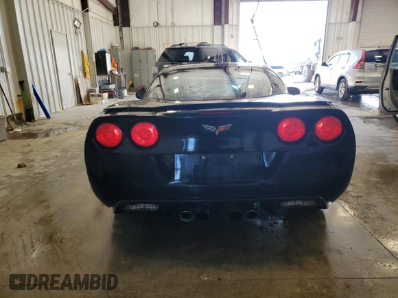 2008 Chevrolet Corvette with VIN 1G1YY25W285126730, listed as a Copart auction lot 48338525 with 60,020 mi miles and Salvage Title. Bid and sale history available at carsss.com. Image 6.