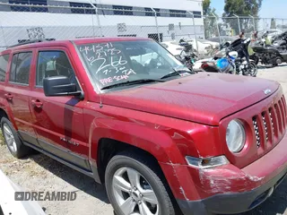 2017 Jeep Patriot Latitude with VIN 1C4NJPFB3HD102854, listed as a IAAI auction lot 42666595 with 26,281 mi miles and . Bid and sale history available at DreamBid. Image 1.